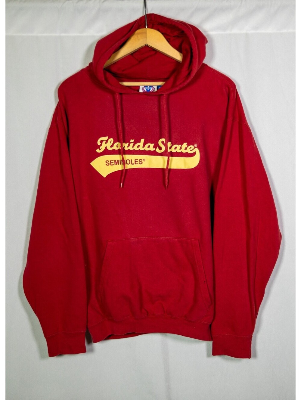 Florida State Seminoles University Hoodie Red Vintage Y2K NCAA Football Men's XL